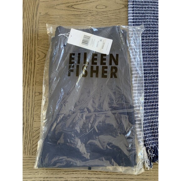 NWT Eileen Fisher Stretch Crepe Slim Ankle Pants Ocean Navy- Size XXS - Picture 5 of 7